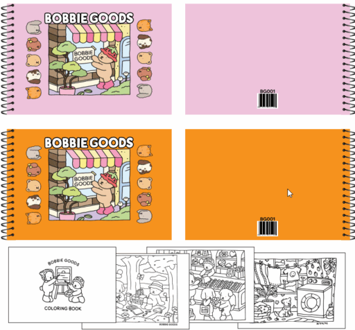 Livro para Colorir Bobbie Goods