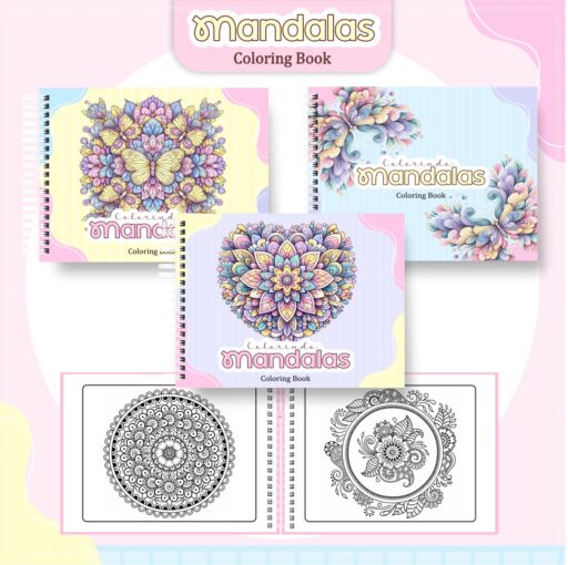 Livro para Colorir - Mandalas